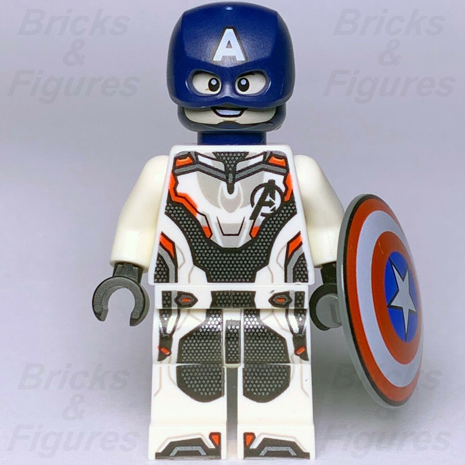 New Marvel Super Heroes LEGO Captain America Avengers Suit Minifigure