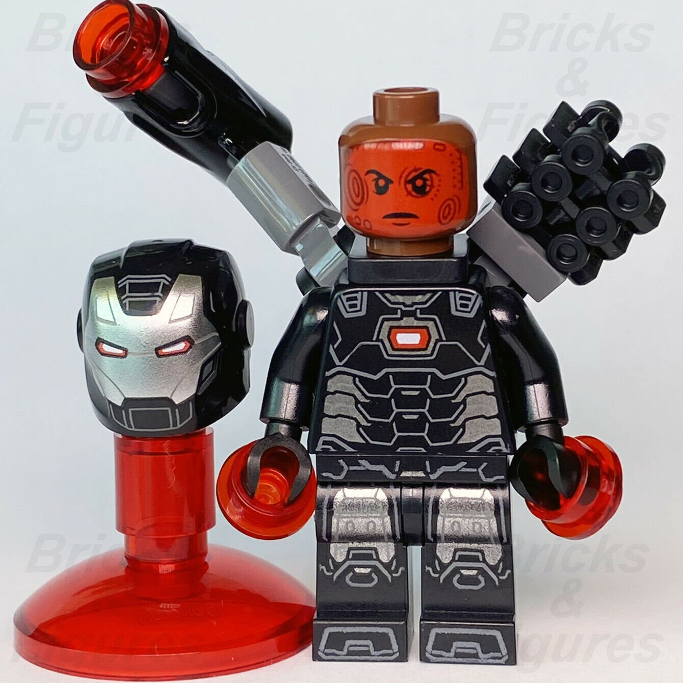 New Marvel Super Heroes LEGO War Machine Avengers Minifigure 242107 sh755 - Bricks & Figures