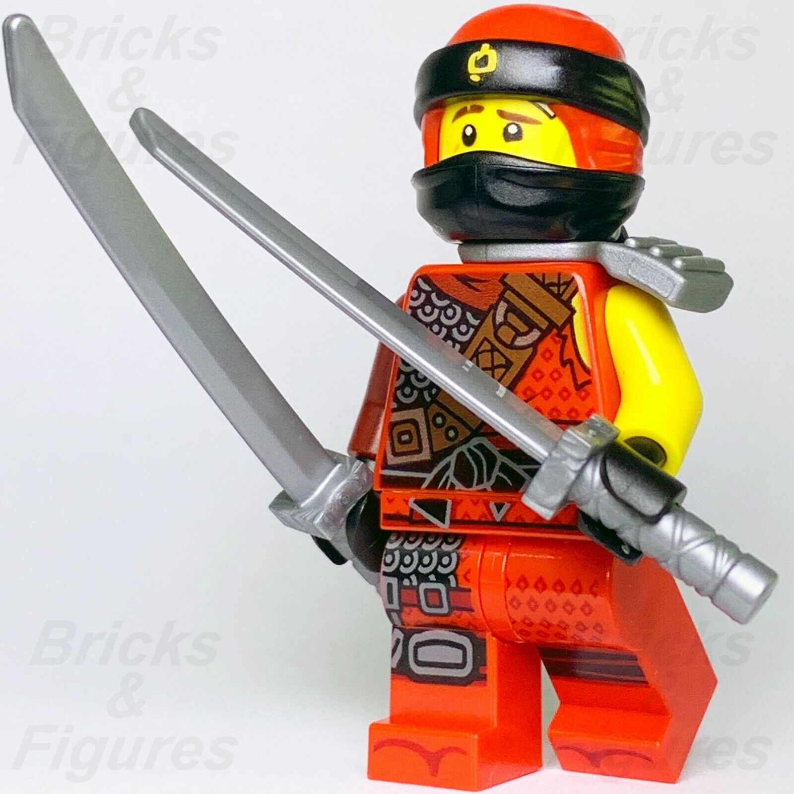 New Ninjago LEGO Kai Hunted Red Fire Ninja Minifigure from set 70655 G