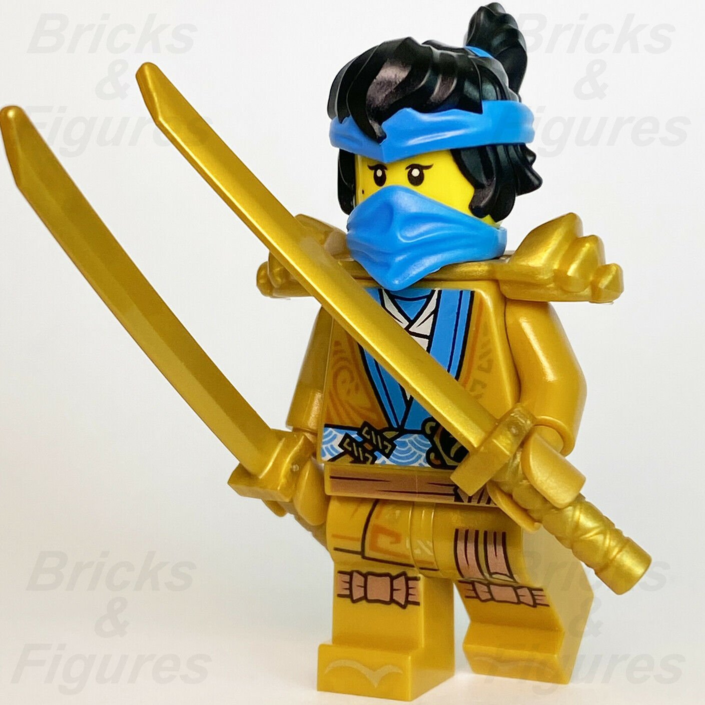 New Ninjago LEGO Ninja Nya Gold Robe Legacy Golden Minifigure 71753 nj