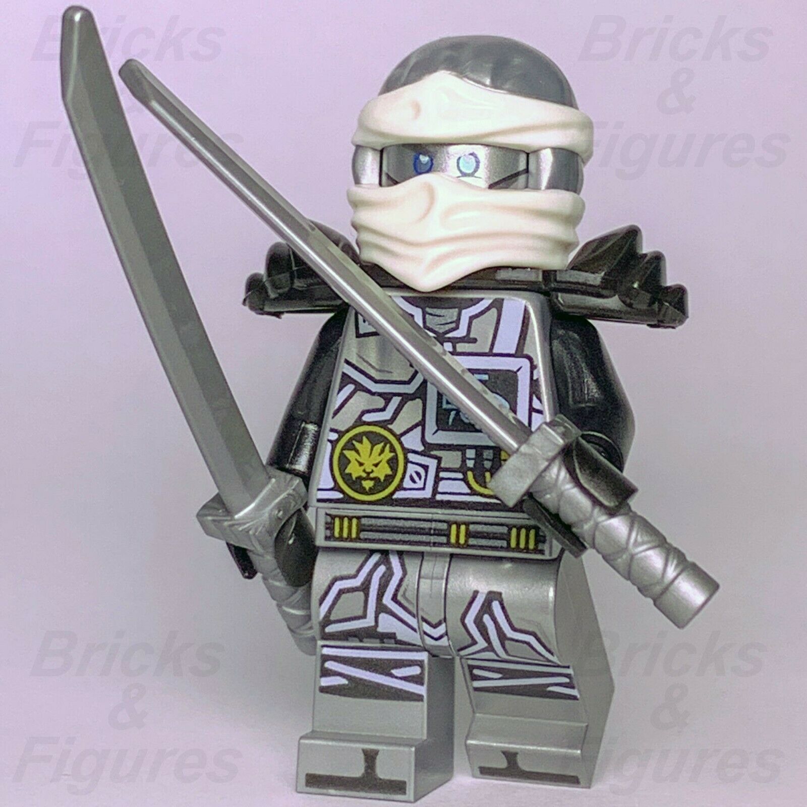 New Ninjago LEGO Ninja Zane Hands of Time Minifigure from Genuine Set