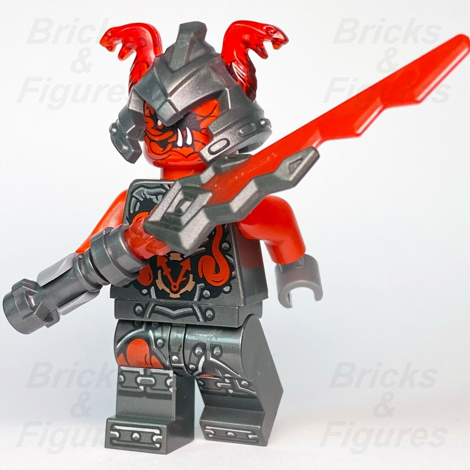 New Ninjago LEGO® Vermillian Slackjaw Hands of Time Minifigure 70627 70624 70621 - Bricks & Figures