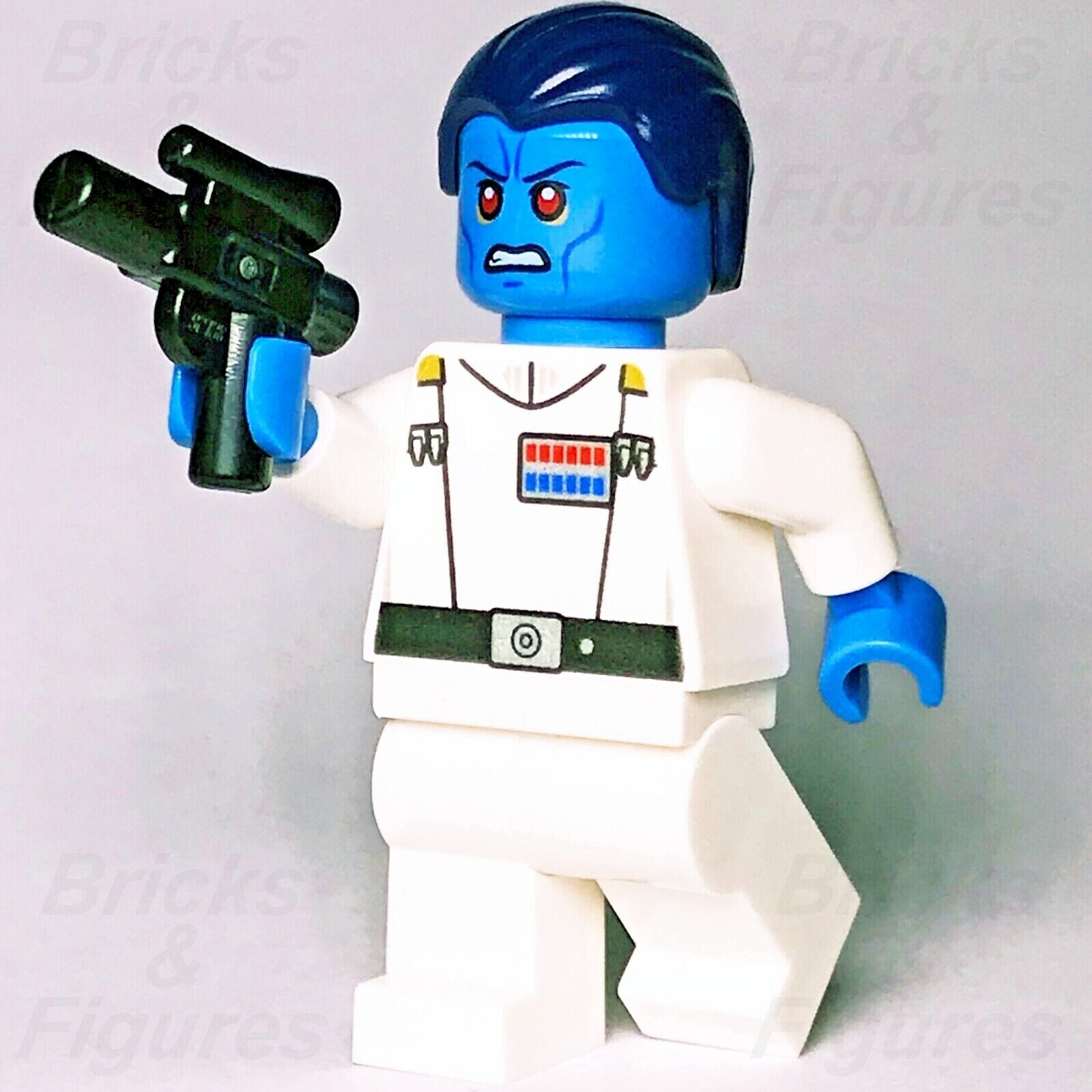 New Star Wars LEGO Grand Admiral Thrawn Imperial Rebels Minifigure 75170 sw0811 - Bricks & Figures