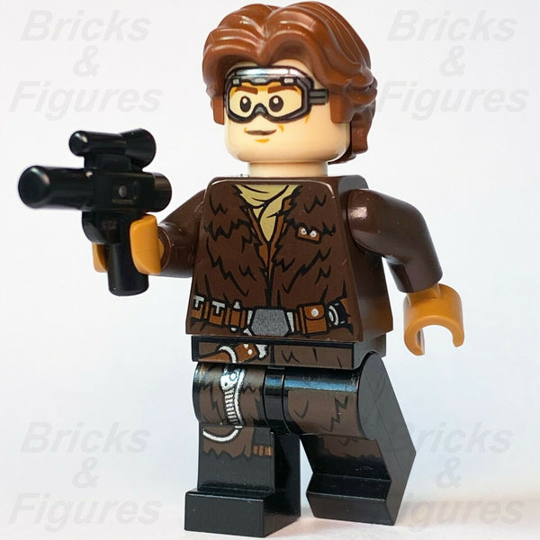 New Star Wars LEGO Young Han Solo with Fur Coat Googles