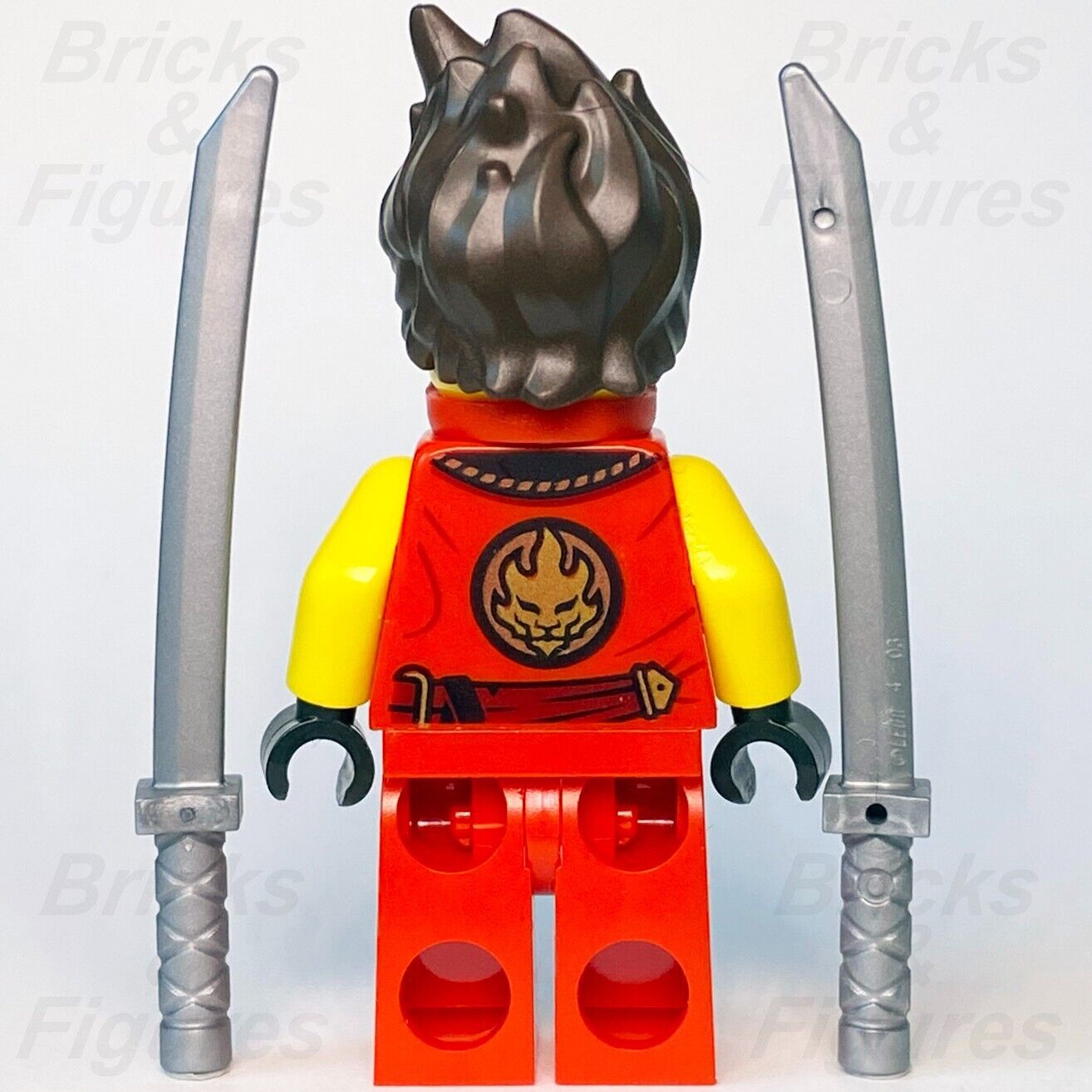 Ninjago LEGO Kai Minifigure Legacy Rebooted Red Ninja Minifig 71704 nj