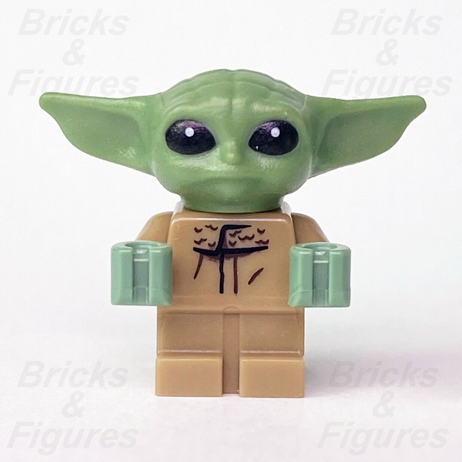 LEGO Star Wars Grogu (Baby Yoda) Minifigure with Red Christmas