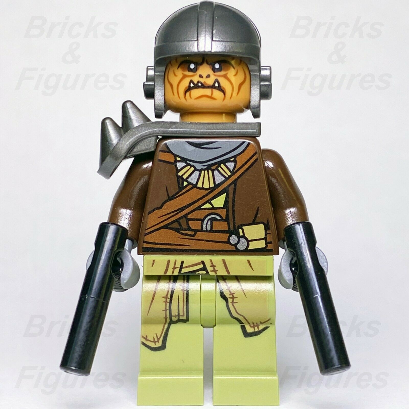 Star Wars LEGO Klatooinian Raider with Helmet The Mandalorian Minifigure 75254 - Bricks & Figures