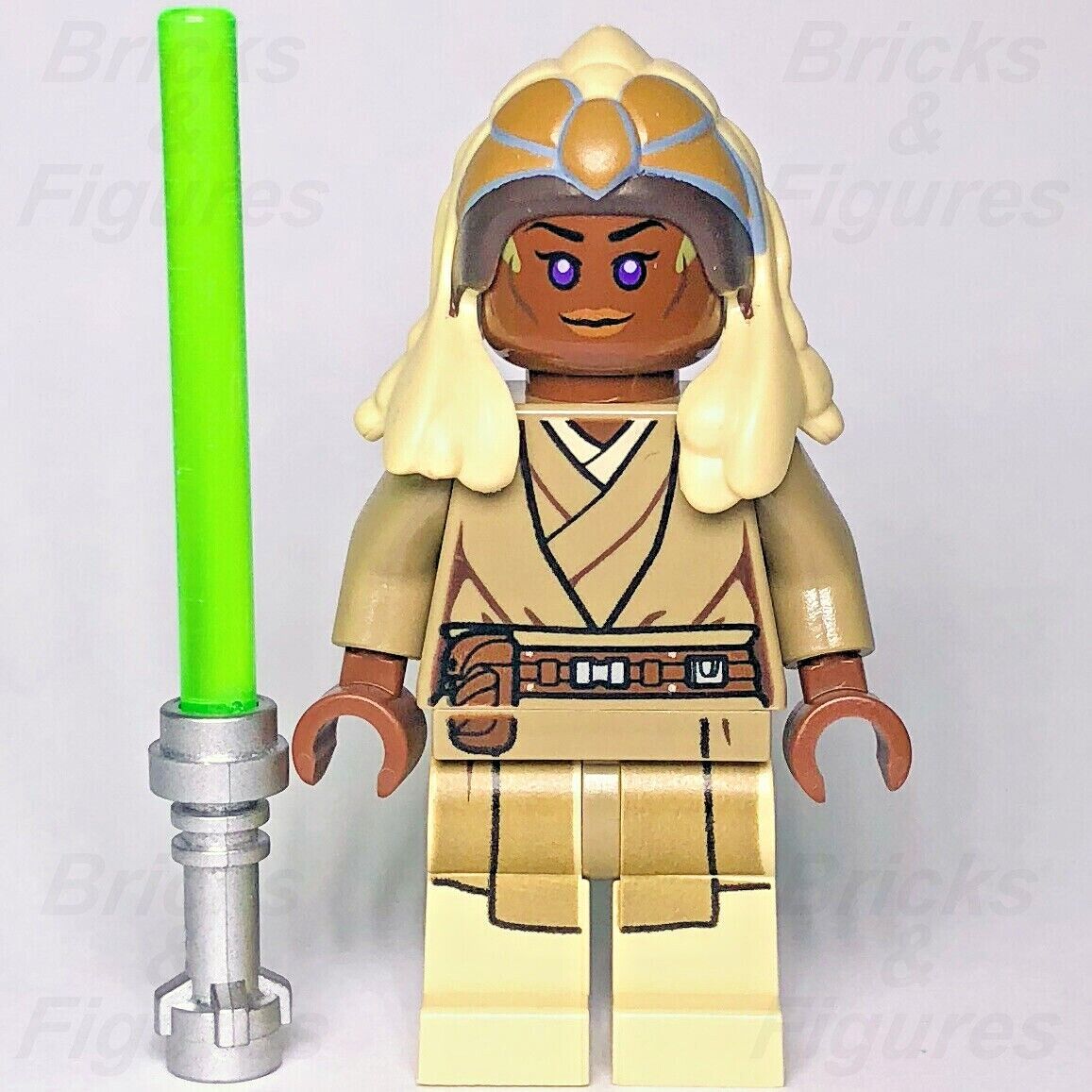 Star Wars LEGO Stass Allie Jedi Master Minifigure with Lightsaber 75016  sw0469